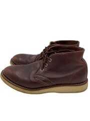 画像：チャッカブーツ/27cm/BRW/レザー/3141