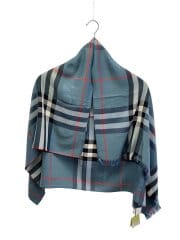 画像：ストール/--/GRY/チェック/レディース