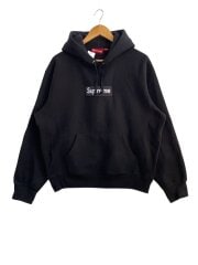 画像：Box Logo Hooded Sweatshirt/パーカー/S/コットン/BLK//