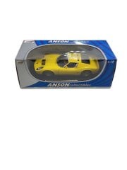 画像：ANSON/LAMBORGHINI MIURA 1/18/ミニカー/YLW