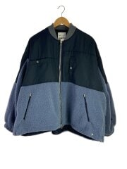 画像：フリースジャケット/M/ポリエステル/NVY