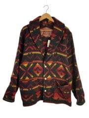 画像：ジャケット/M/ウール/マルチカラー/総柄