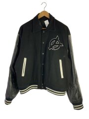 画像：スタジャン/--/ポリエステル/BLK