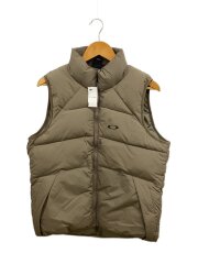 画像：ベスト/S/ナイロン/BRW/無地