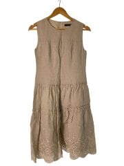 画像：ノースリーブワンピース/38/リネン/BEG/38115-SOFN06TF