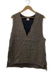 画像：ベスト/--/リネン/BEG/24-051-200-2140-1-0