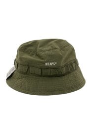 画像：バケットハット/--/コットン/KHK/無地/メンズ/221HCDT-HT13