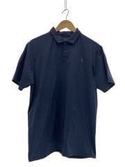 画像：S/S THCH POLO_ショートスリーブテックポロ/XL/ポリエステル/BLK