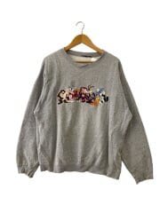 画像：状態考慮/首回り・袖汚れ有/破れ有/スウェット/--/コットン/GRY