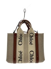 画像：ショルダーバッグ/キャンバス/BEG/04227565//