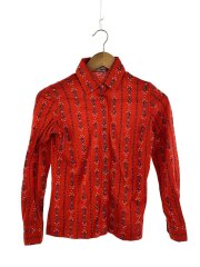 画像：長袖シャツ/38/コットン/RED/3288//