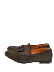 画像：ローファー/UK8/BRW/スウェード/6429