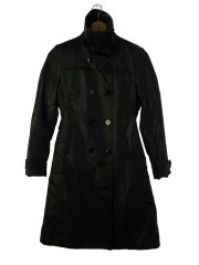 画像：コート/40/--/BLK/無地
