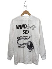 画像：長袖Tシャツ/M/コットン/WHT/wds-c-mkt-25-q2-cs-04