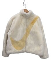 画像：ジャケット/XL/フェイクファー/WHT/DO3792-110