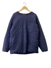 画像：長袖Tシャツ/XL/ナイロン/NVY/無地/KZ-SW-22AU702//