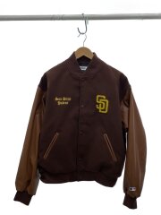 画像：ジャケット/L/コットン/BRW/総柄/3151220800027