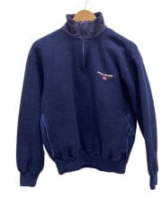 画像：ハーフジップフリースジャケット/M/ポリエステル/NVY