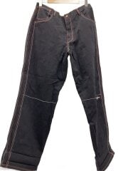 画像：ストレートパンツ/40/コットン/BLK/無地