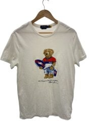 画像：Tシャツ/L/コットン/WHT/無地