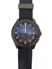 画像：ソーラー腕時計_OCEANUS/アナログ/--/BLK/BLK/チタン