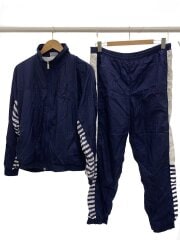 画像：セットアップ/M/ナイロン/NVY/無地