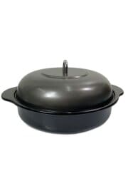 画像：鍋/サイズ:26cm/BLK/石焼き芋器