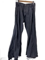 画像：リメイク/ボトム/--/コットン/BLK/無地