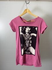 画像：タグ付き/CHEKSEA GIRLS POSTER pt T-STシャツ/FREE/コットン/PNK/0393CT