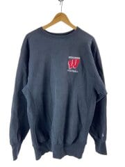 画像：90s/リバースウィーブ/wisconsin/スウェット/XXL/コットン/BLK