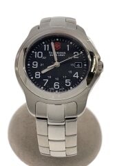画像：Swiss Army/クォーツ腕時計/アナログ/ステンレス/BLK/SLV/24565//