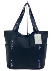 画像：タグ付き/Berenice/トートバッグ/キャンバス/BLK/0568-VSA9