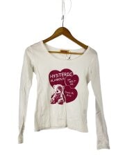 画像：長袖Tシャツ/FREE/コットン/WHT/01231CL06