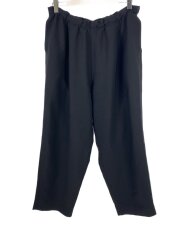 画像：ストレートパンツ/L/ポリエステル/BLK