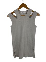 画像：ノースリーブカットソー/38/コーデュロイ/BLU/TA02-JK056