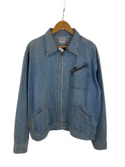 画像：ジャケット/XL/コットン/IDG/無地/LB0321