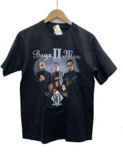 画像：Tシャツ/M/コットン/BLK/プリント