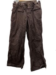 画像：IKKS/ボトム/34/コットン/BRW/無地