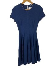 画像：半袖ワンピース/S/ポリエステル/BLU/無地/AMM1 2016 1374