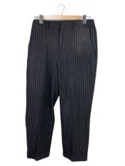 画像：ボトム/L/ポリエステル/BLK/ストライプ/MD-P08