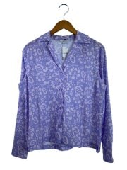 画像：長袖シャツ/S/コットン/PUP/総柄/BBG-02510-A