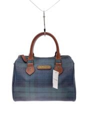 画像：ボストンバッグ/--/GRN/チェック