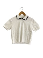 画像：Boucle Polo/ポロシャツ/FREE/コットン/WHT/GPG-530//