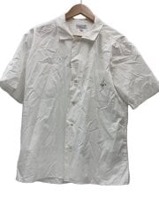 画像：半袖シャツ/M/コットン/WHT/W796SCT4 E20