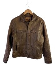 画像：GAP BLUE JEANS/レザージャケット・ブルゾン/S/牛革/BRW