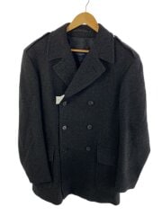 画像：ダブルブレスト/ピーコート/52/ウール/GRY/bac11-713-09