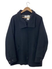 画像：22AW/BIG HARRINGTON JACKET/M/ウール/BLK/002JK-022W