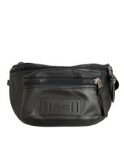 画像：ウエストバッグ/レザー/BLK/無地/F75776