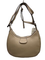 画像：バッグ/レザー/BEG/無地