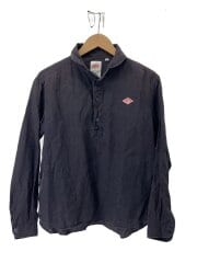 画像：長袖ブラウス/36/リネン/GRY/無地/JD-3564 KLS